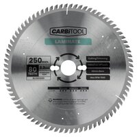 Carbitool Blade Circular Saw 96t Arbor 30mm Laminate 300mm Carbide Tip BL3003096
