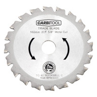 Carbitool Metal Cutting Saw 305 x60tx 1 Trade Blades Premium Quality MMET30560T1