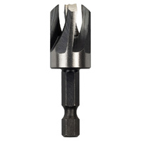 Carbitool 3/8" Timber Plug Cutter Made of Quality Tool Steel 1/4" Shank HPLG12