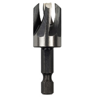Carbitool 1/2" Timber Plug Cutter Made of Quality Tool Steel 1/4" Shank HPLG16