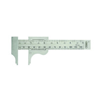 General Tool 102mm 4" SAE & Metric Pocket Slide Caliper Stainless Steel GEN729ME