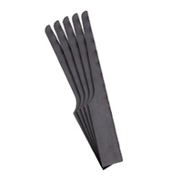 Geiger 5pcs 18 TPI Air Saw Blades w/ Fine Pitch Reciprocator Bi-Metal PT301A18