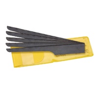 Geiger 5pcs 24 TPI Air Saw Blades w/ Fine Pitch Reciprocator Bi-Metal PT301A24