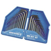 KINCROME 30PC HEX KEY WRENCH SET TOOL METRIC & IMPERIAL HKW30