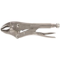 KINCROME 10" 250MM LOCKING PLIERS CURVED JAW WITH WIRE CUTTER K040018