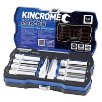 Kincrome 9 Pieces 1/2" Drive Lok-On Metric Socket Set Tools 40 Cr-V2 K27058