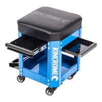 KINCROME WORKSHOP CREEPER SEAT WITH 2 DRAWER ELECTRIC BLUE™ K8114