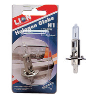 Lion Globes Quartz Halogen Carded H1 Light 12v 55 Watts LT039W40