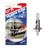 Lion Globes Quartz Halogen Carded H1 Light 12v 100 Watts LT039W41