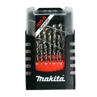 Makita 25Pc 1-13mm HSS G-Series Metal Drill Bit Set Standard Metric D-50756