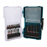 Makita 24Pcs Combination Impact Screwdriver Bit Set for Drills & Drivers E-12619