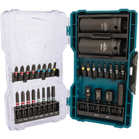 Makita 30pc Combination Screwdriver Bit & Socket Set for Drill & Drivers E-12631