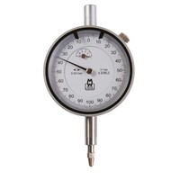 Moore & Wright 400 Series Dial Indicator 0-10mm Flat Mount #MW400-05