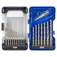 P & N 19pc Workshop Ranger HSS M2 Metric Drill Set + Step Drill 149060015