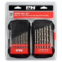 P & N 19pc HSS Metal Drill Bit Set 166044641