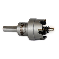 Promac Bi-Metal Hole Saw TCT 6.5mm - 12mm Deep for Sheet Metal & Stainless Steel