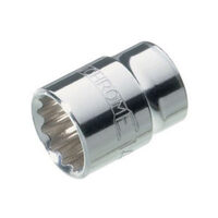 Sidchrome 12 Point 3/4" Dr 3/4" to 1-7/8" Socket Imperial Hand Tool Standard 10C
