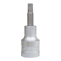 Sidchrome Spline Type Inhex Socket 1/2 M6 x 60mm Socket Imperial