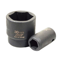 ABW by Sidchrome 1/2" Drive Impact Socket 20mm Deep - Metric for Fasteners X420M