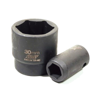 ABW by Sidchrome 1/2" Drive 6Point Standard Impact Socket 3/8 to 1-1/2" Imperial