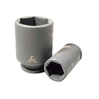 ABW by Sidchrome 3/4" Drive Impact Socket 1-7/16" Deep - for Fasteners X646L