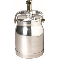 Samson 1 Litre Spray Paint Gun Container with Lid Drip Proof 3/8" - BPS 02045