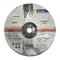 SIA 10 x Inox Stainless Steel Grinding Wheels 230x6.0x22.23mm A20/24 P-BF27