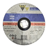 SIA 5 x Abrasives Inox Grinding Wheels 230x6x22.23mm Stainless Steel 0020.6661