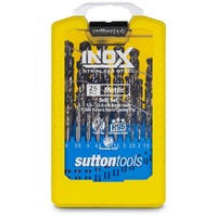 Sutton 25Pc 1-13mm Inox Jobber Drill Bit Set Stainless Steel Metric HSS D180SM3