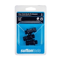 Sutton 3x 1/2" x 20 UNF One-Click Multi-Fit Adapter for 14-30mm Holesaw H1228013