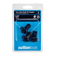 Sutton 3x 5/8" x 18UNF One-Click Multi-Fit Adapter for 32-150mm Holesaw H1228016
