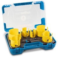 Sutton 6 Pieces 41-92mm Multi Purpose Holesaw Downlight Set w/ Case TCT H127MP4