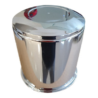 1 x Extreme Wheels OD 111mm x 110mm Long Centre Cap Domes Chrome Car 4x4 SUV