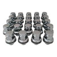 24 x Extreme 12x1.5mm Alloy Wheel Lug Nuts fit Toyota Lexus Mitsubishi OEM Rpl.