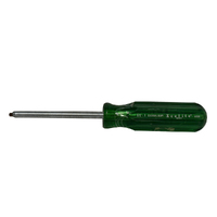 Xcelite #1 x 7 5/8" Scrulox Square Drive Screwdriver w/ Green Handle SL-1